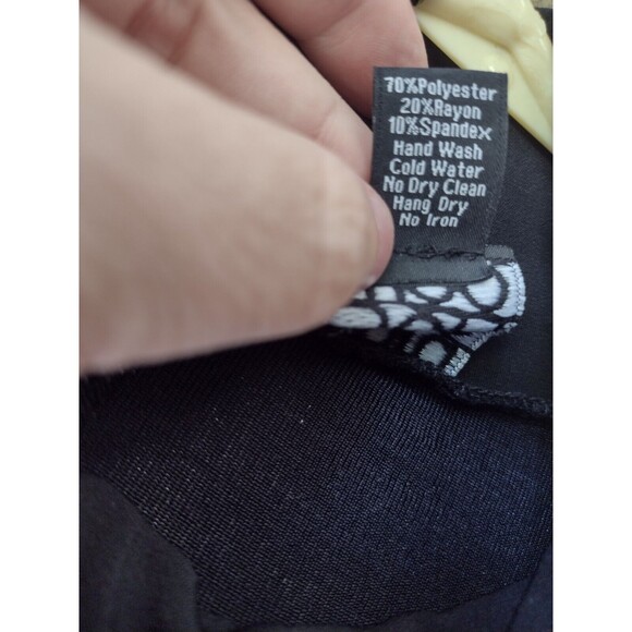 Clara Sunwoo Shimmer Top Small Signature Cold Shoulder Black New - Picture 7 of 7